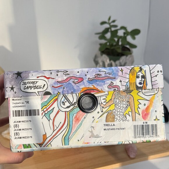 Jeffrey Campbell Shoe Box 2026 Women Unite Illustrated Comic **just the box** - Picture 3 of 4